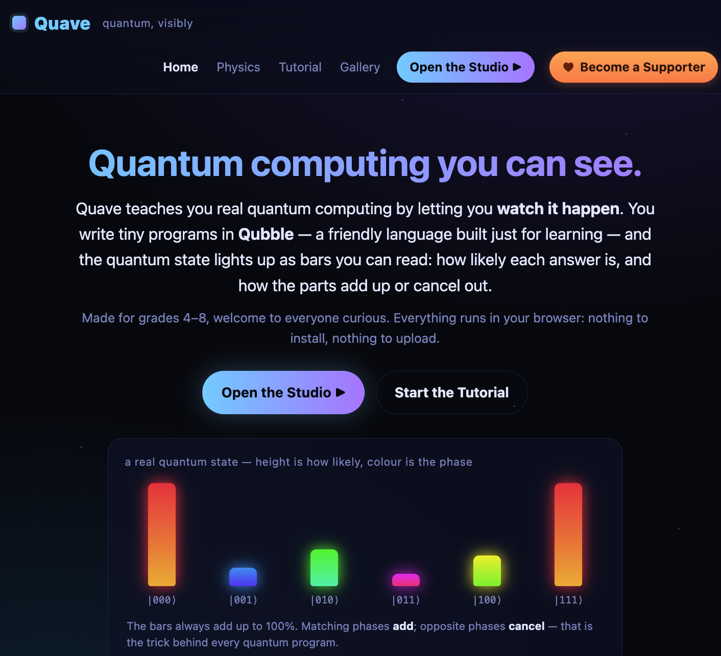 Quave screenshot